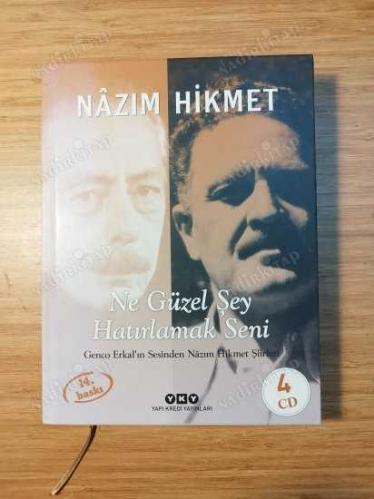 NE GÜZEL ŞEY HATIRLAMAK SENİ - GENCO ERKAL'IN SESİNDEN NAZIM HİKMET ŞİİRLERİ 4 CD'Lİ - CİLTLİDİR koleksiyon