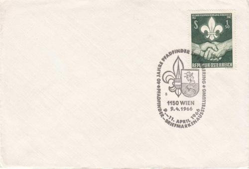 1966 AVUSTURYA İLK GÜN ZARFI FDC