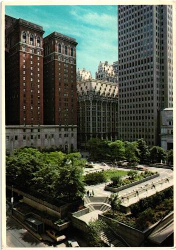 1984 PİTTSBURGH'TAN BEYOĞLU İSTANBUL'A GÖNDERİLMİŞ KARTPOSTAL