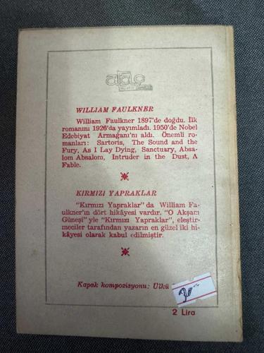 Kırmızı yapraklar