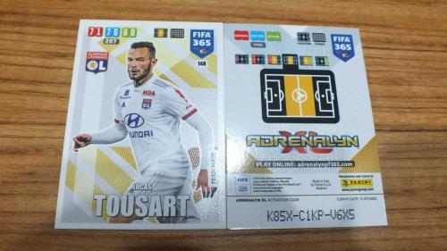 2020 Panini FIFA 365 Lucas Tousart Olympique Lyonnais Team Mate Kart No:148
