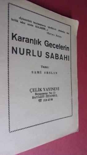 KARANLIK GECELERİN NURLU SABAHI