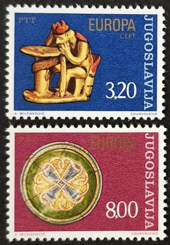 +++ YUGOSLAVYA CEPT      1976    - DAMGASIZ