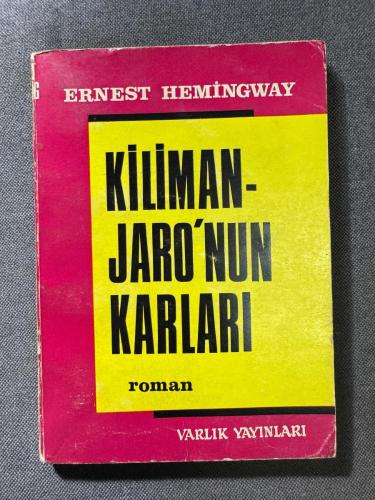 KİLİMANJARO'NUN KARLARI