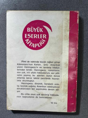 KİLİMANJARO'NUN KARLARI