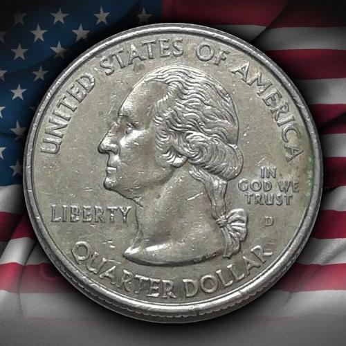 ABD 2002 Yılı ¼ Dolar Louisiana ÇİL (-)