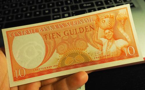 1963 SURİNAME 10 GULDEN ÇİL