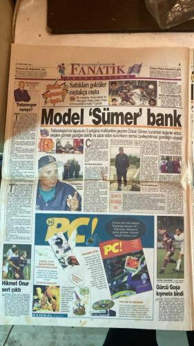 FANATİK SPOR GAZETESİ - TURKISH NEWSPAPER - DOĞUM GÜNÜ HEDİYESİ  - EKSİKSİZ TAM TAKIM GAZETE - 21 EKİM 1997 - SAYI: 701 - ÖZKAN SÜMER - VEFA KÜÇÜK - KEMAL ADAR - EROL DEMİRKOL - JOSEPH JARABINSKY - ORHAN KAYNAK - YALÇIN UYGUN - HAGİ - BÜLENT KORKMAZ - HE-MAN ÖZKAN: TRABZONSPOR AYAĞA KALKACAK - BAŞARININ ADRESİ DEĞİŞTİ - SÜMER İLK UYARIYI ALDI - DEVLER LİGİ’NDE SARI TEHLİKE - 24 MİLYARLIK BORNOZ - MICHAEL JORDAN FUTBOLDAN ANLAMIYOR - HASTAYDI HARİKAYDI HATALIYDI - AMAN FATİH DİKKAT ET - TÜRK FUTBOLUNUN GURURUDUR - UEFA’DAN KARTAL’A CEZA - ORHAN TOSHACK’A TEŞEKKÜR ETTİ - CİM BOM PRAG’DA PUSUDA - KAZANIRSAK BİZDEN KORKUN - JARABINSKI’DEN TERİM’E ÖZEL UYARI - TAKTİK ÇOK ÖNEMLİ - TERİM’DEN SARI KARTLILARA UYARI - FİLIPESCU SAHADA - POPESCU LİBERODA - TAMAM YA DA DEVAM - PRAG’I YENMEYE GELDİK - KİLİTLER HAGİ VE SIEGL - SPARTA PRAG FIRTINA GİBİ - GALATASARAY - BEŞİKTAŞ - FENERBAHÇE - TRABZONSPOR - ANKARAGÜCÜ - İSTANBULSPOR - BURSASPOR - KOCAELİSPOR - ÇANAKKALE DARDANELSPOR - GAZİANTEPSPOR - B