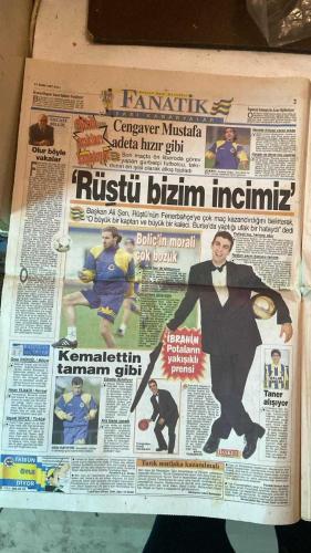 FANATİK SPOR GAZETESİ - TURKISH NEWSPAPER - DOĞUM GÜNÜ HEDİYESİ  - EKSİKSİZ TAM TAKIM GAZETE - 21 EKİM 1997 - SAYI: 701 - ÖZKAN SÜMER - VEFA KÜÇÜK - KEMAL ADAR - EROL DEMİRKOL - JOSEPH JARABINSKY - ORHAN KAYNAK - YALÇIN UYGUN - HAGİ - BÜLENT KORKMAZ - HE-MAN ÖZKAN: TRABZONSPOR AYAĞA KALKACAK - BAŞARININ ADRESİ DEĞİŞTİ - SÜMER İLK UYARIYI ALDI - DEVLER LİGİ’NDE SARI TEHLİKE - 24 MİLYARLIK BORNOZ - MICHAEL JORDAN FUTBOLDAN ANLAMIYOR - HASTAYDI HARİKAYDI HATALIYDI - AMAN FATİH DİKKAT ET - TÜRK FUTBOLUNUN GURURUDUR - UEFA’DAN KARTAL’A CEZA - ORHAN TOSHACK’A TEŞEKKÜR ETTİ - CİM BOM PRAG’DA PUSUDA - KAZANIRSAK BİZDEN KORKUN - JARABINSKI’DEN TERİM’E ÖZEL UYARI - TAKTİK ÇOK ÖNEMLİ - TERİM’DEN SARI KARTLILARA UYARI - FİLIPESCU SAHADA - POPESCU LİBERODA - TAMAM YA DA DEVAM - PRAG’I YENMEYE GELDİK - KİLİTLER HAGİ VE SIEGL - SPARTA PRAG FIRTINA GİBİ - GALATASARAY - BEŞİKTAŞ - FENERBAHÇE - TRABZONSPOR - ANKARAGÜCÜ - İSTANBULSPOR - BURSASPOR - KOCAELİSPOR - ÇANAKKALE DARDANELSPOR - GAZİANTEPSPOR - B