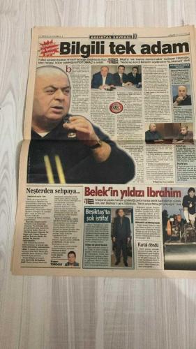 FOTOMAÇ SPOR GAZETESİ - TURKISH NEWSPAPER - DOĞUM GÜNÜ HEDİYESİ  - EKSİKSİZ TAM TAKIM GAZETE -21 OCAK 2001  GOLCÜ DEĞİL, YOKEDİCİ (JARDEL) – BİZE TERİM LAZIM (HAMOĞLU’NUN AÇIKLAMALARI) – TERİM HEMEN KOVULMALI (MONTANELLI) – SERGEN RESTİ ÇEKTİ – CİM-BOM’A KOLEJ DARBESİ – FENER GÜLÜYOR (ANDERSSON’SUZ GALİBİYETLER) – NEŞTERDEN SEHPAYA (BİLGİLİ) – HAKAN’IN 90 DAKİKASI (INTER-LAZIO MAĞLUBİYETİ) – ASLAN’A RAKİP YOK (WERDER BREMEN GALİBİYETİ) – LUCESCU’NUN YÜZÜNE GÜLDÜ – SERKAN KORKUTTU (SAKATLIK) – GRAZ-BREMEN FİNALİNDE – NESTER’E SON KURBAN (BEŞİKTAŞ KAMP ANALİZİ)  MARIO JARDEL – AHMET HAMOĞLU – SERDAR BİLGİLİ – AHMET DURSUN – SEBA – INDRO MONTANELLI – HAYRİ ÜLGEN – SERGEN – HALDUN DOMAÇ – AZİZ YILDIRIM – ERMAN TOROĞLU – TAFFAREL – CAPONE – POPESCU – BÜLENT KORKMAZ – HAKAN ŞÜKÜR – CÜNEYT TANMAN – SERKAN – MARCIO – ÜMİT – EMRE BELÖZOĞLU – OKAN – NOUMA – NİHAT – İBRAHİM – KARHAN – YASİN – MEHMET – MÜNCH – METE DÜREN – NEVIO SCALA – GÖKMEN ÖZDEMİR  GALATASARAY – FENERBAHÇE – BEŞİKTAŞ – TRABZON