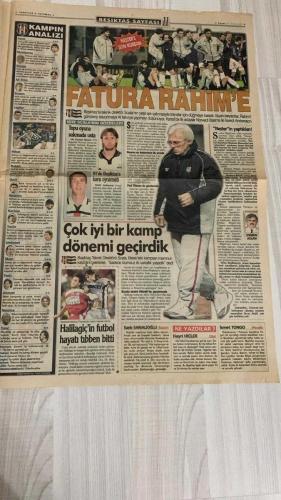 FOTOMAÇ SPOR GAZETESİ - TURKISH NEWSPAPER - DOĞUM GÜNÜ HEDİYESİ  - EKSİKSİZ TAM TAKIM GAZETE -21 OCAK 2001  GOLCÜ DEĞİL, YOKEDİCİ (JARDEL) – BİZE TERİM LAZIM (HAMOĞLU’NUN AÇIKLAMALARI) – TERİM HEMEN KOVULMALI (MONTANELLI) – SERGEN RESTİ ÇEKTİ – CİM-BOM’A KOLEJ DARBESİ – FENER GÜLÜYOR (ANDERSSON’SUZ GALİBİYETLER) – NEŞTERDEN SEHPAYA (BİLGİLİ) – HAKAN’IN 90 DAKİKASI (INTER-LAZIO MAĞLUBİYETİ) – ASLAN’A RAKİP YOK (WERDER BREMEN GALİBİYETİ) – LUCESCU’NUN YÜZÜNE GÜLDÜ – SERKAN KORKUTTU (SAKATLIK) – GRAZ-BREMEN FİNALİNDE – NESTER’E SON KURBAN (BEŞİKTAŞ KAMP ANALİZİ)  MARIO JARDEL – AHMET HAMOĞLU – SERDAR BİLGİLİ – AHMET DURSUN – SEBA – INDRO MONTANELLI – HAYRİ ÜLGEN – SERGEN – HALDUN DOMAÇ – AZİZ YILDIRIM – ERMAN TOROĞLU – TAFFAREL – CAPONE – POPESCU – BÜLENT KORKMAZ – HAKAN ŞÜKÜR – CÜNEYT TANMAN – SERKAN – MARCIO – ÜMİT – EMRE BELÖZOĞLU – OKAN – NOUMA – NİHAT – İBRAHİM – KARHAN – YASİN – MEHMET – MÜNCH – METE DÜREN – NEVIO SCALA – GÖKMEN ÖZDEMİR  GALATASARAY – FENERBAHÇE – BEŞİKTAŞ – TRABZON