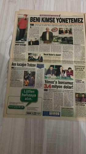 FOTOMAÇ SPOR GAZETESİ - TURKISH NEWSPAPER - DOĞUM GÜNÜ HEDİYESİ  - EKSİKSİZ TAM TAKIM GAZETE -25 OCAK 2001  PİS KOKULAR GELİYOR (CİP SKANDALI) – FENER İDMAN MANYAĞI – MEHMET ALİ YILMAZ’A TEPKİ – ERZURUM KENDİNİ BULDU – DİYARBAKIR’DA ŞOK (GAFFAR OKKAN SUİKASTI) – MİLLİLER LİTVANYA’YA KAYBETTİ – TERİM MİLAN’A KARŞI – HİNGIS SERENA’YI GEÇTİ – SCALA NE DEDİ? – CAPONE DEVRİ – FENERBAHÇE’NİN BELEK KAMPININ YILDIZLARI (OGÜN, REVIVO, YUSUF) – RANGE ROVER SKANDALI – CIP’LENEN MİLLİLER LİSTESİ – GALATASARAY’DA NEŞE – DÜŞMAN ÇATLATTILAR (TRABZON MAÇI HAZIRLIĞI) – ASLAN’DAN KAN ÇIKTI (SAĞLIK KONTROLLERİ)  ATA AKSU – HALUK ULUSOY – FİKRET ÜNLÜ – ALPAY ÖZALAN – RÜŞTÜ RENÇBER – HAKAN ŞÜKÜR – TAYFUR HAVUTCU – SERGEN YALÇIN – ENGİN İPEKOĞLU – TUGAY KERİMOĞLU – ARİF ERDEM – ABDULLAH ERCAN – OĞUN TEMİZKAN – FATİH AKYEL – OKAN BURUK – TAYFUN KORKUT – LEVENT TUZEMEN – TAYFUN BAYINDIR – MEHMET ALİ YILMAZ – SERDAR BİLGİLİ – AHMET HAMOĞLU – HAYRİ ÜLGEN – CÜNEYT TANMAN – LUCESCU – JARDEL – HAGİ – SUAT – SERKAN