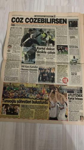 FOTOMAÇ SPOR GAZETESİ - TURKISH NEWSPAPER - DOĞUM GÜNÜ HEDİYESİ  - EKSİKSİZ TAM TAKIM GAZETE -25 OCAK 2001  PİS KOKULAR GELİYOR (CİP SKANDALI) – FENER İDMAN MANYAĞI – MEHMET ALİ YILMAZ’A TEPKİ – ERZURUM KENDİNİ BULDU – DİYARBAKIR’DA ŞOK (GAFFAR OKKAN SUİKASTI) – MİLLİLER LİTVANYA’YA KAYBETTİ – TERİM MİLAN’A KARŞI – HİNGIS SERENA’YI GEÇTİ – SCALA NE DEDİ? – CAPONE DEVRİ – FENERBAHÇE’NİN BELEK KAMPININ YILDIZLARI (OGÜN, REVIVO, YUSUF) – RANGE ROVER SKANDALI – CIP’LENEN MİLLİLER LİSTESİ – GALATASARAY’DA NEŞE – DÜŞMAN ÇATLATTILAR (TRABZON MAÇI HAZIRLIĞI) – ASLAN’DAN KAN ÇIKTI (SAĞLIK KONTROLLERİ)  ATA AKSU – HALUK ULUSOY – FİKRET ÜNLÜ – ALPAY ÖZALAN – RÜŞTÜ RENÇBER – HAKAN ŞÜKÜR – TAYFUR HAVUTCU – SERGEN YALÇIN – ENGİN İPEKOĞLU – TUGAY KERİMOĞLU – ARİF ERDEM – ABDULLAH ERCAN – OĞUN TEMİZKAN – FATİH AKYEL – OKAN BURUK – TAYFUN KORKUT – LEVENT TUZEMEN – TAYFUN BAYINDIR – MEHMET ALİ YILMAZ – SERDAR BİLGİLİ – AHMET HAMOĞLU – HAYRİ ÜLGEN – CÜNEYT TANMAN – LUCESCU – JARDEL – HAGİ – SUAT – SERKAN