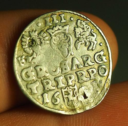 1601 LEHİSTAN-LİTVANYA BİRLİĞİ 3 GROSZY GÜMÜŞ