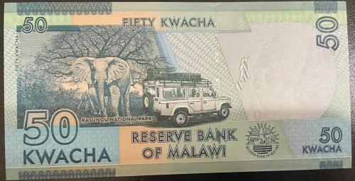 MALAWİ 200  KWACHA  ÇİL 2021 KAĞIT PARA