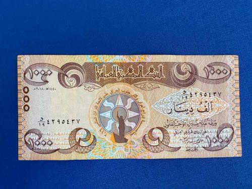 IRAK 1000 DİNAR 2018