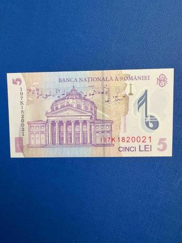 ROMANYA 5 LEİ (POLİMER) 2019
