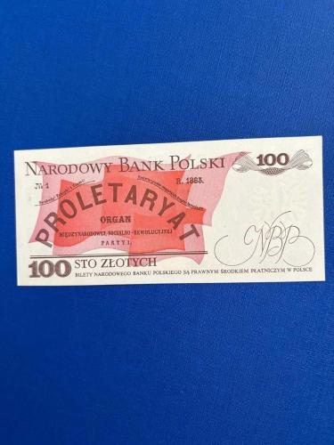 POLONYA 100 ZLOTY 1986