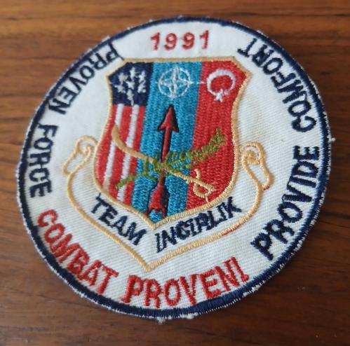 İncirlik Provide Comfort 1991 Peçi