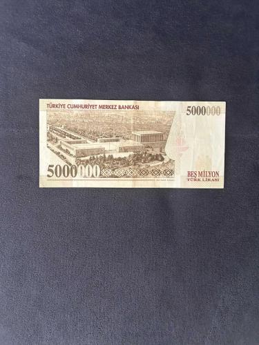 F81 Seri 5000.000 Lira