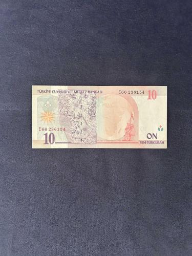 E66 Seri 10 Yeni Türk Lirası