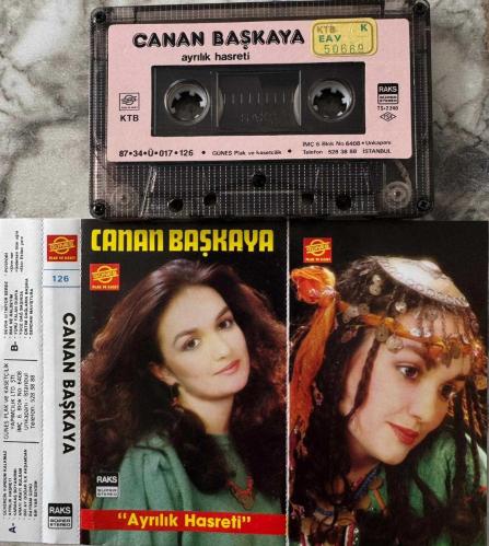 CANAN BAŞKAYA- AYRILIK HASRETİ KASET