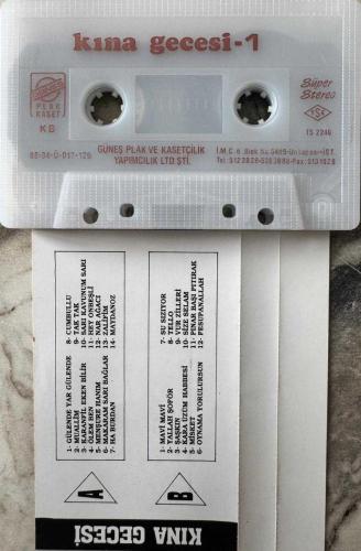 KINA GECESİ SÖZLÜ KASET