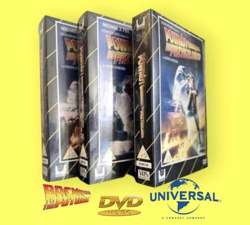 Geleceğe Dönüş -Back To The Future VHS Retro Tasarım DVD Koleksiyoner Özel Baskısı   (Türkçe seçenek içermez )