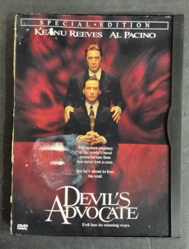 TÜRKÇE YOKTUR * 1. BÖLGE * DEVIL'S ADVOCATE * KEANU REEVES * AL PACINO * DVD