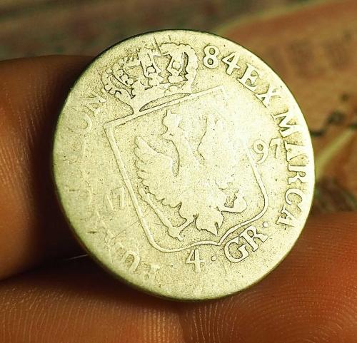 1797 PRUSYA 4 GROSCHEN 26.3MM