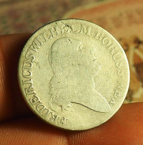 1797 PRUSYA 4 GROSCHEN 26.3MM