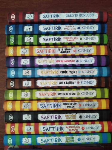 WIMPY KID - SAFTİRİK - GREG'İN GÜNLÜĞÜ - İLK 12 KİTAP-SET