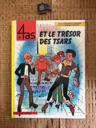 Les 4 as et le Trésor des Tsars - n°21- EO 1983