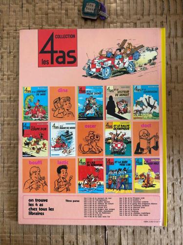 Les 4 as et le Trésor des Tsars - n°21- EO 1983