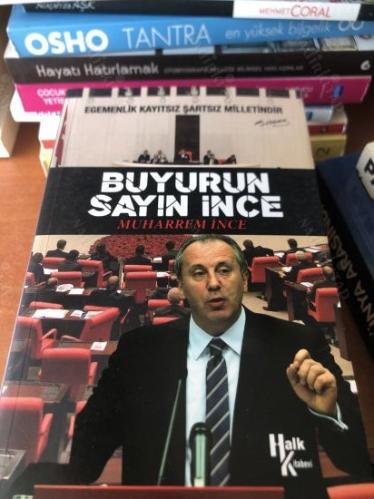 Buyurun Sayın İnce