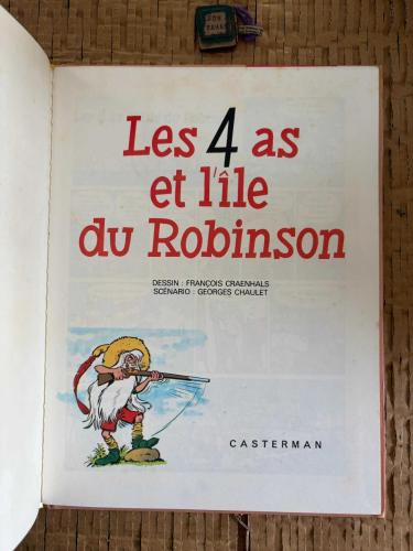 Les 4 as et lile du Robinson