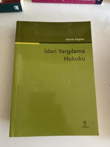 İDARİ YARGILAMA HUKUKU