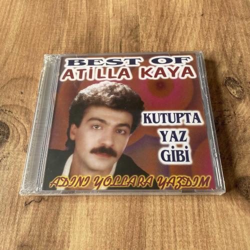 Atilla Kaya - Best Of Atilla Kaya - Kutupta Yaz Gibi - Adını Yollara Yazdım Cd ( Jelatinli - Ambalajında ) (Arka kapakta çatlak vardır)