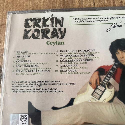 Erkin Koray - Ceylan Cd ( Jelatinli - Ambalajında )