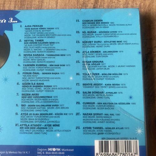 Bir Zamanlar 3 Cd ( Jelatinli - Ambalajında )