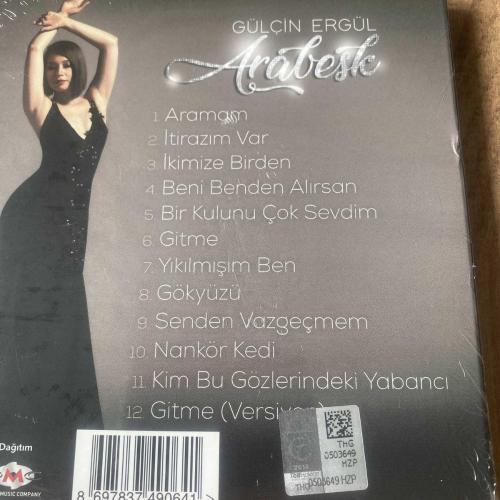 Gülçin Ergül ( Grup Hepsi ) - Arabesk Cd ( Jelatinli - Ambalajında )