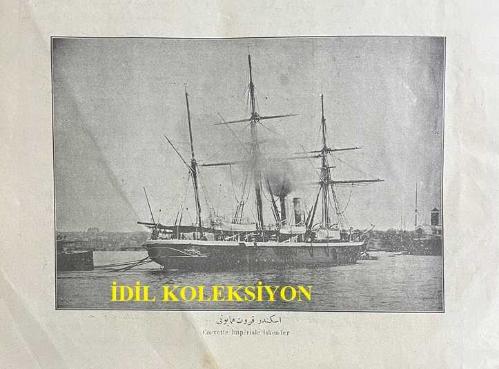 Osmanlıca Resimli Gazete Dergisi, Orijinal Dönem Basım, (Ottoman Magazine - Newspaper) - 22 Nisan 1897 - Sayı: 24 - Hicri: 20 Zilkade 1314 - Rumi: 10 Nisan 1313 - Kapak Resmi: Orhaniye Fırkateyn-i Hümayunu Süvarisi Miralay Hacı Hasan Beyefendi - Edib-i Şöhret-Şiar Mehmet Celal Beyefendi Biraderimizin Geçen Nüshamızda Münderiç Metubundan Mabad 'Tepedelenli-zade Kamil Beyefendi'ye - (Fotoğraflar) Zırhlı Orhaniye Firkateyn-i Hümayunu, Heybet-Nüma Firkateyn-i Hümayunu, İskender Korvet-i Hümayunu - Makale-i Mahsusa: 