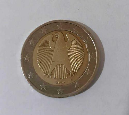 2 EURO MADENİ PARA 2002 Yılı G Serisi (Resimdeki Ürün Gönderilecektir) (349)