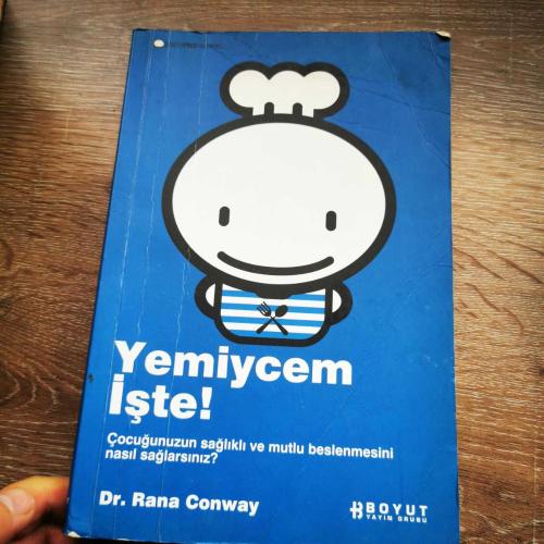 LOT.19 » Yemiycem İşte! Kağıt Kapak – Rana Conway (Eser Sahibi)