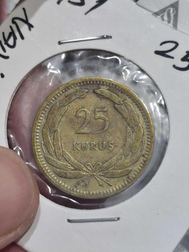 1951 Yılı 25 Kuruş Nadir