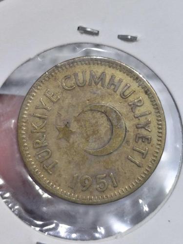 1951 Yılı 25 Kuruş Nadir