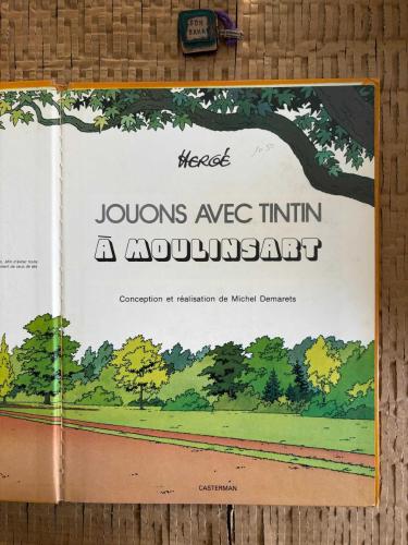 Jouons avec Tintin a Moulinsart [Hardcover] Moulinsart