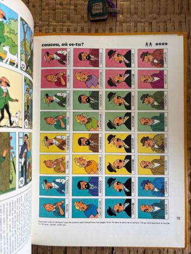 Jouons avec Tintin a Moulinsart [Hardcover] Moulinsart