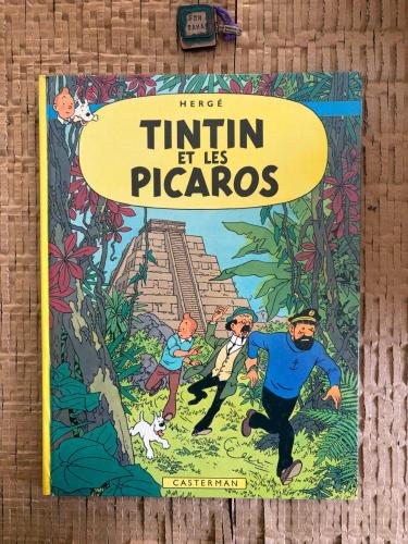 Tintin et Les Picaros / Casterman 1976 Ciltli- Hardcover (Tenten)