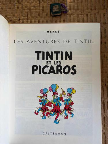 Tintin et Les Picaros / Casterman 1976 Ciltli- Hardcover (Tenten)